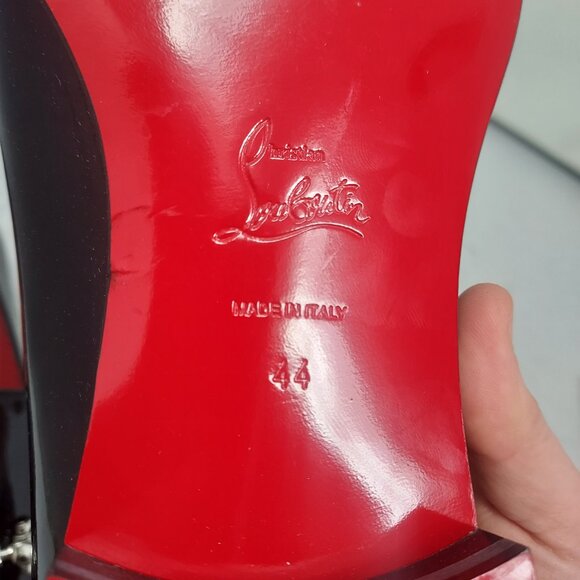 Christian Louboutin Black Equiswing Patent Bit Mens Loafer - Picture 4 of 13